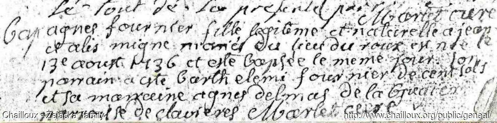 EC15 Chaliers 1736-08-13 (B) Agnes Fournier
